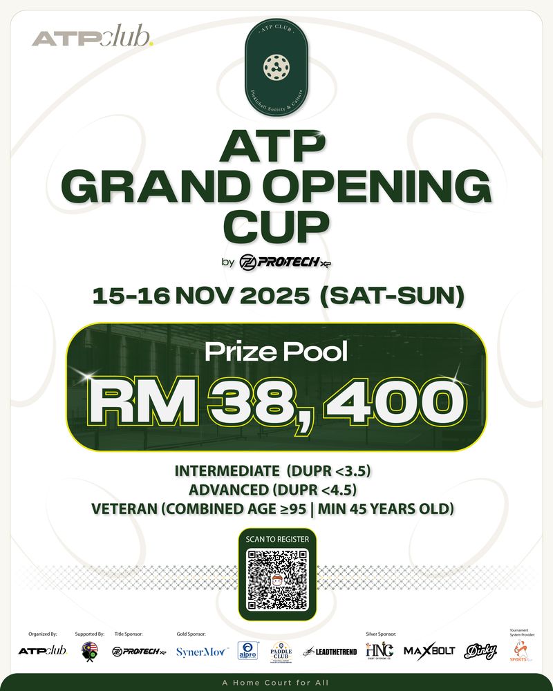 ATP Grand Opening Cup by Protech XP banner
